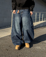 El domingo balloon denim pants