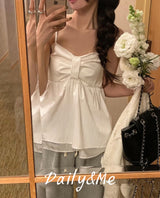 Ribbon bustier(2color)
