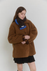 COLORED FLUFFY MUFFLER