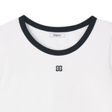 エッセンシャル コントラスト ノースリーブ White