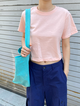 キャンディコットン クロップTシャツ