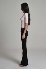 Soft Blush Shirring Top, Pink