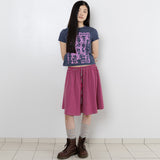 Stripe Twister Star Skirt - Pink