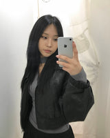 Vintage crop jacket