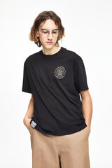 Haand ロゴアートワークTシャツ