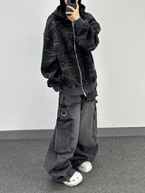 D-Ring Long Denim Pants