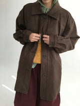 Saco Suede Half Coat (2color)