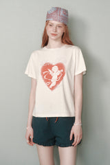 コーリングラブTシャツ [Ivory]