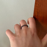 レターリング / [CCNMADE] LETTER RING 2 (Purple)