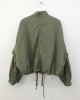 Bell half-neck peach field jacket (4color)