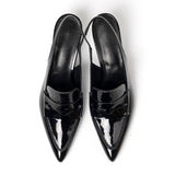 [MADE] WOMEN STILETTO GLOSSY BLACK