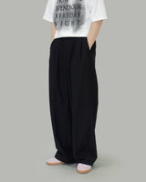 Sivenツータックワイドスラックス