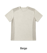エルト ワッフルパネル ピグメントTシャツ