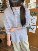 ハミリベーシックポケットチェックロングスリーブシャツ
