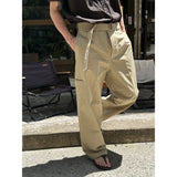 [S/S] Belt cotton wide pants (3color)