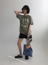 YWD フラワーTシャツ (3color)