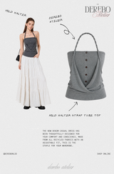 Mild Halter Strap Tube Top