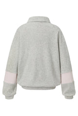 Terry block sweatshirt