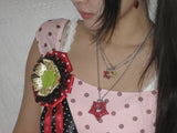 gleaming star berry pendant [red]