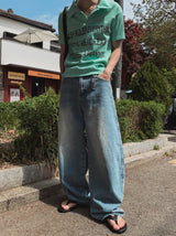 ヘイツバルーンワイドデニムパンツ