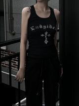 cubic rock chic sleeveless