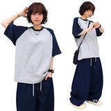 ベーシックラグランショートスリーブTシャツ