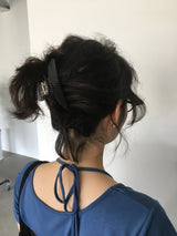ミルキードットヘアクリップ (2color)
