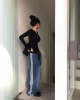 [MADE] TAS Side Slit Long Sleeve Top