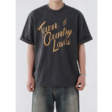 OVER FIT COUNTRY HIGH DENSITY HALF T-SHIRT