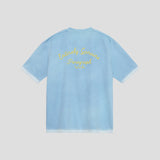 PARAGRAPH EMBROIDERED SCRIPT T SHIRT