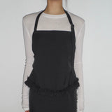Ruffle Trimming Top - 2colors