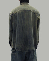 Vintage Western Shirt (Oil Blue)