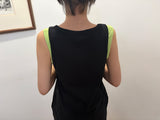 u-neck sleeveless