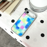[MADE][Glossy Glass Silver Bumper Case]夏の夜サマー ナイト パレット
