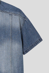 MG323 Pinter Crop Denim Shirt (2 colors)