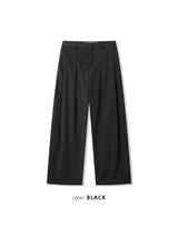 M2 WOOL REVERSE TUCK SLACKS