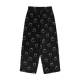 [FANCY X DUSTY] Zzz ダスティーサロンパジャマパンツ (BLACK) F25NM1016