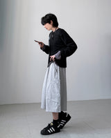 [1+1] Crop Layered Long Sleeve