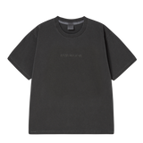 25SS SIMPLE LOGO PIGMENT SHORT SLEEVE T-SHIRT CHARCOAL