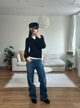 silky basic tee