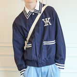 Marine collar shirts jacket