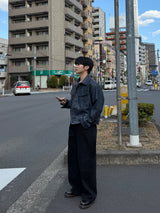 ヒルトンレザートラッカージャケット
