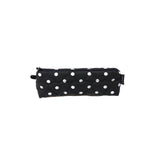 Triangle zipper Pencil Pouch_Dot Black