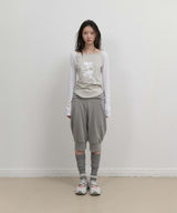 Star Reglan Long Sleeve / Off White