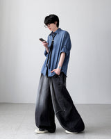 Python Curve Wide Denim