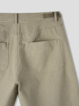 Arthur pin curved pants