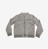 (Unisex) ロビオチャイナネックスエードジャケット