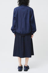 Aqua Nylon Zip Jacket (3color)