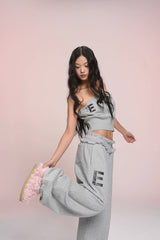 eat me plz* サニタリースウェットパンツセット - フリースストリートパンツ