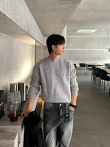  All Day Fire Wool Blend Round Knit